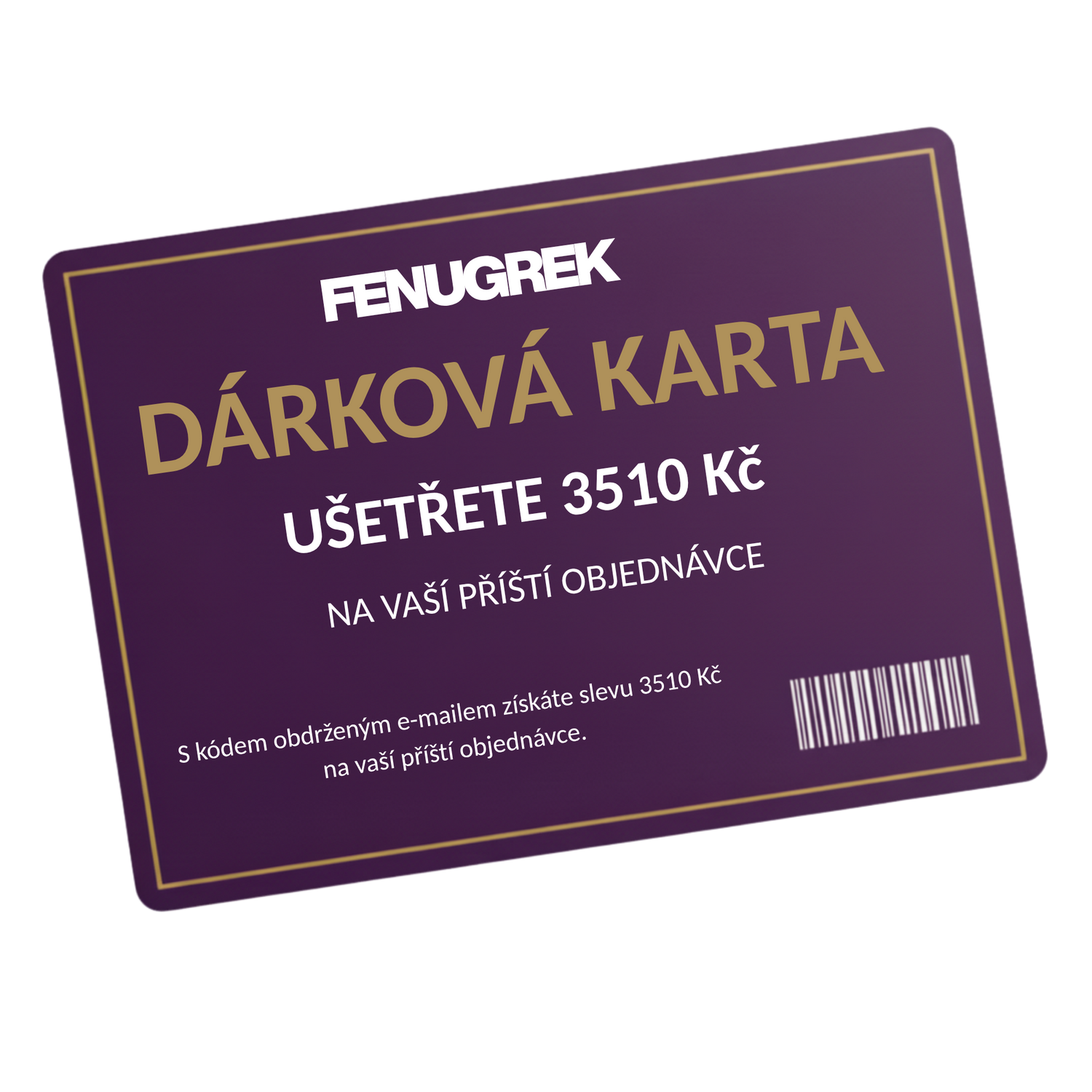 DÁRKOVÁ KARTA 250 Kč